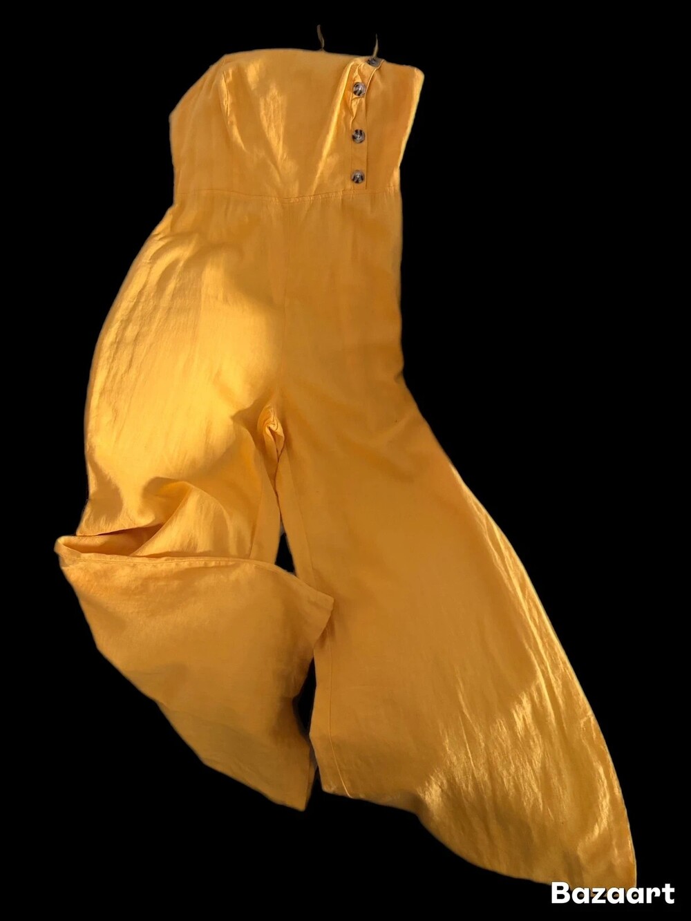 Urban Outfitters Mustard Yellow Wide-Leg Jumpsuit